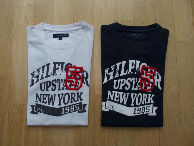 2x TOMMY HILFIGER majica z dolgimi rokavi št. 12 let