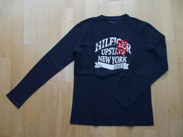 2x TOMMY HILFIGER majica z dolgimi rokavi št. 12 let