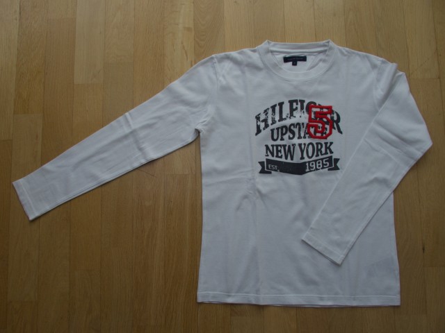 2x TOMMY HILFIGER majica z dolgimi rokavi št. 12 let