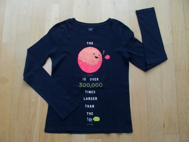 UNIQLO podloženo krilce+GAP majica in žabe12 let