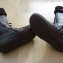 Kot NOVI - Billowy usnjeni škornji, parkrat obuti, št. 34