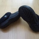 CROCS zimski črni, parkrat obuti, št. 4-6