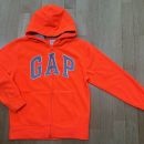 GAP oranžen flis s kapuco št. 14-16 let (manjši-glej mere); 15 eur