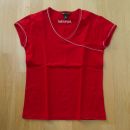 H&M SPORT elastična rdeča majica št. S; 4 eur