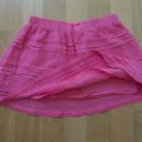Komplet BENETTON majca in CALZEDONIA krilo 7-8 let