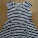 1x oblečena H&M oblekica št. 134-140 (8-10 let)