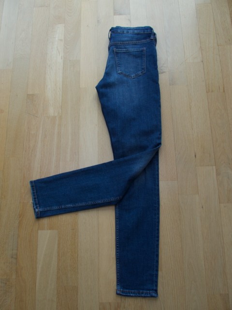 H&M modre jeans hlače št. 170
