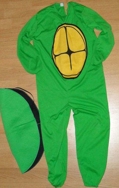 Pustni kostum ninja želva št.6-7...5e