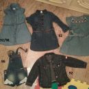 92 nove dekliške jeans obleke, jakna, pajac