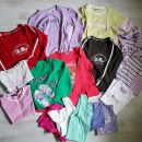 122-128-134 otroška dekliška oblačila: majice, komplet Champion 10€