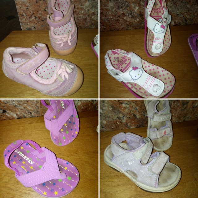 23 dekliška obutev. čevlji sandali copati 3€-kom