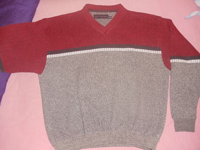 Moški topel pulover 48-S 5€  oblačila