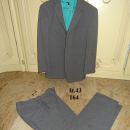 164 kostum moški, fantovski (hlače, suknjič, sako) 15€  oblačila