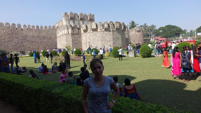 Крепость Голконда (Golkonda Fort)  Индия  Хайдарабад
