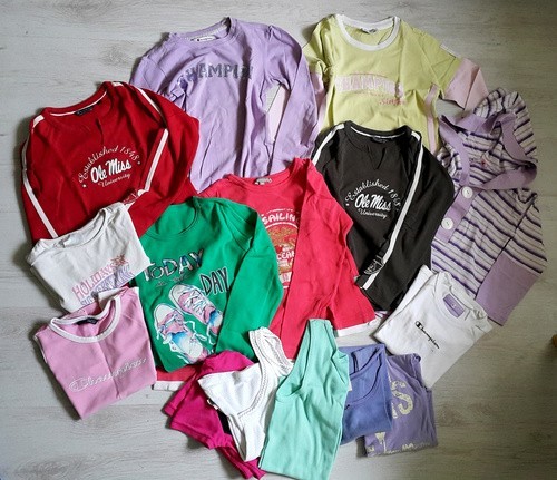 Majice, kr.hlače za dekle... 128-134, 134 in 140