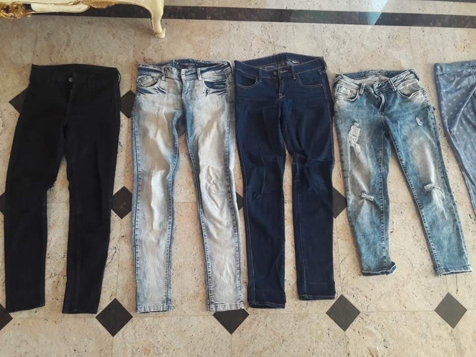 Jeans hlače kavbojke S in 27 34 36 6€-kom