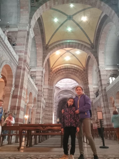 Cathedral de la major in Marseille, France