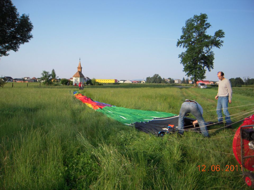 Polet z balonom - foto povečava