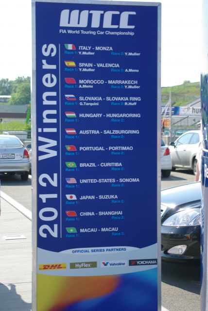 WTCC 2012 on Hungaroring - foto