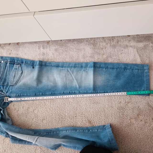 Dekliške, ženske hlače, jeans (XS,25,34)  - foto