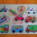 Vstavljanka sestavljanka vozila- 4 Eur-PRODANO