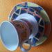 Komplet porcelan 4 krožniki, 2 skodelici-4 Eur-PRODANO