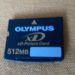 Olympus SD 512 MB spominska kartica-2 Eur-PRODANO