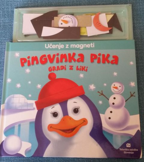 Knjigica z magnetki-5 Eur, nova!-PRODANO