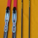 Tekaške smuči 130 cm in palice 105-50 Eur-PRODANO
