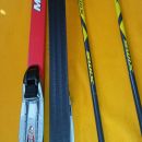 Tekaške smuči 130 cm in palice 105-50 Eur-PRODANO
