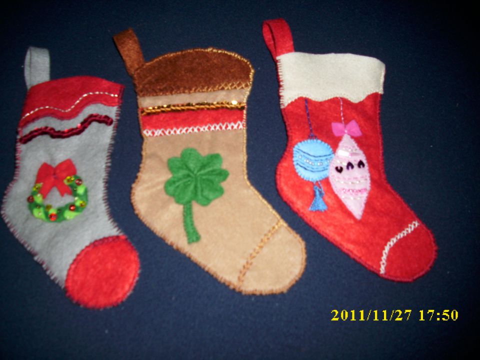 Božične nogavičke - foto povečava