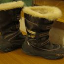 Rjavi škornji Tex waterproof (topli in nepremočljivi), št.: 31, cena: 13 €