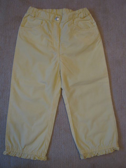 Tanjše bombažne (poletne) hlače, velikost: 116