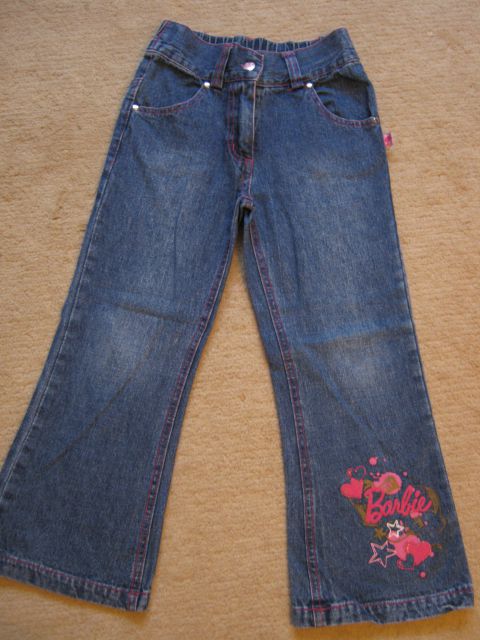 Jeans hlače Barbie, velikost: 116, 5 - 6 let
