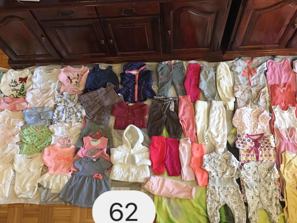 Oblačila 50-62 punčka - foto povečava