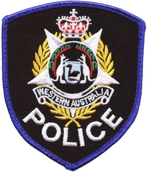 W.A. POLICE - DIEU RT MON PROIT WESTERN AUSTRALIA