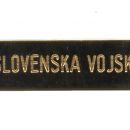 SLOVENSKA VOJSKA PLOŠČICA (ZLATA)
