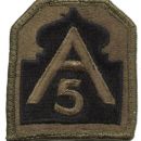 5th ARMY PATCHE USA