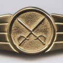 General military service badge, gold
