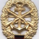Navy hat badge