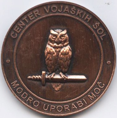 Kovanci slovenske vojske srednji (3,2cm) - foto