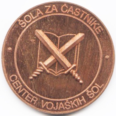 Kovanci slovenske vojske srednji (3,2cm) - foto povečava