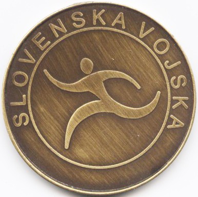 Kovanci slovenske vojske srednji (3,2cm) - foto