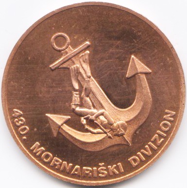 Kovanci slovenske vojske srednji (3,2cm) - foto povečava