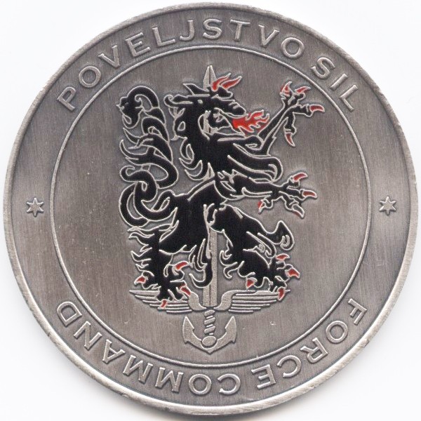Extra veliki kovanci slovenske vojske (5cm) - foto povečava