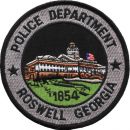 POLICE DEPARTMENT ROSWELL GEORGIA 1854