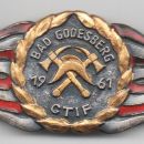 Znak 1. mednarodnega gasilskega tekmovanja CTIF v Bad Godesbergu 1961