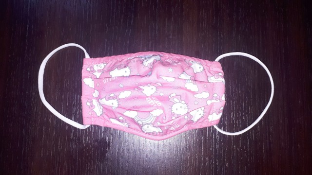 Otroška zaščitna maska Hello Kitty do 5 let = 3eur