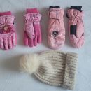 Smučarske rokavice in kapa 5-6let