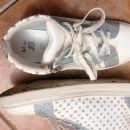 mass dekliške belo srebrne teniske čevlji št.35 = 10eur